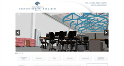 Desktop Screenshot of fondazionebertini.it
