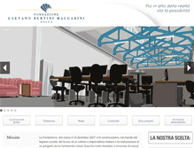 Tablet Screenshot of fondazionebertini.it